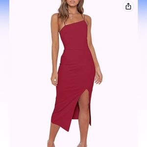 Lyaner dress, burgandy / red, size medium, never worn